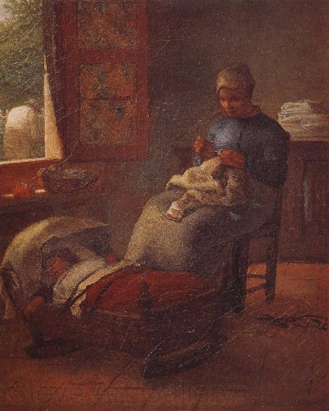 Jean Francois Millet Sleeping children